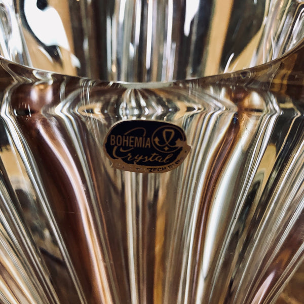 Bohemia Art Glass Vase