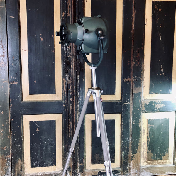Mid Century Strand Theatre Light on Tripod
