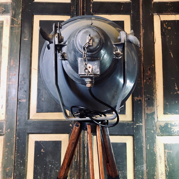 Kong Benjamin Lamp on Home Crafted Tripod