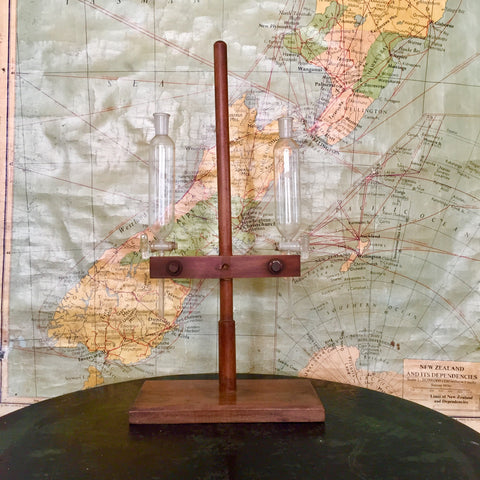 Glass beakers and stand